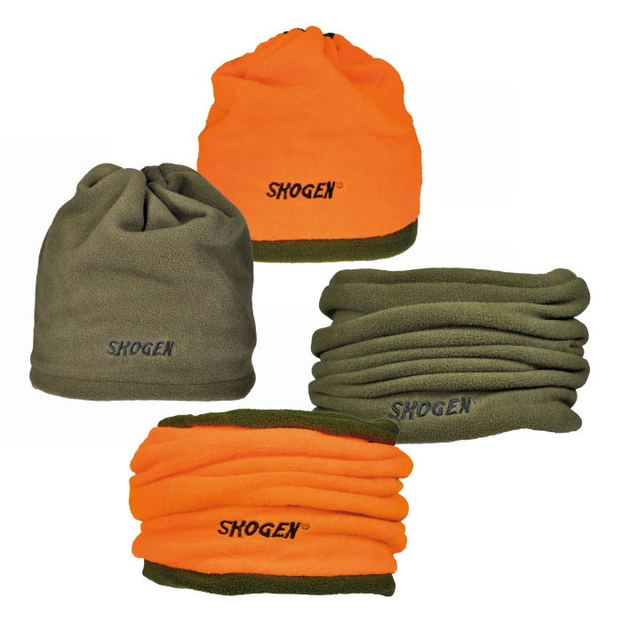 Komin wielofunkcyjny Skogen z polaru, dwustronny ze ściągaczem (20043905/380)